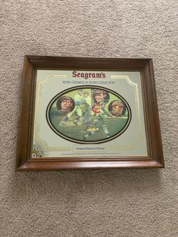 Seagrams picture mirror Chicago Cubs
