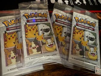 Pokemon packs and sealed promo