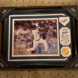 Yasiel Puig Numbered Framed Picture