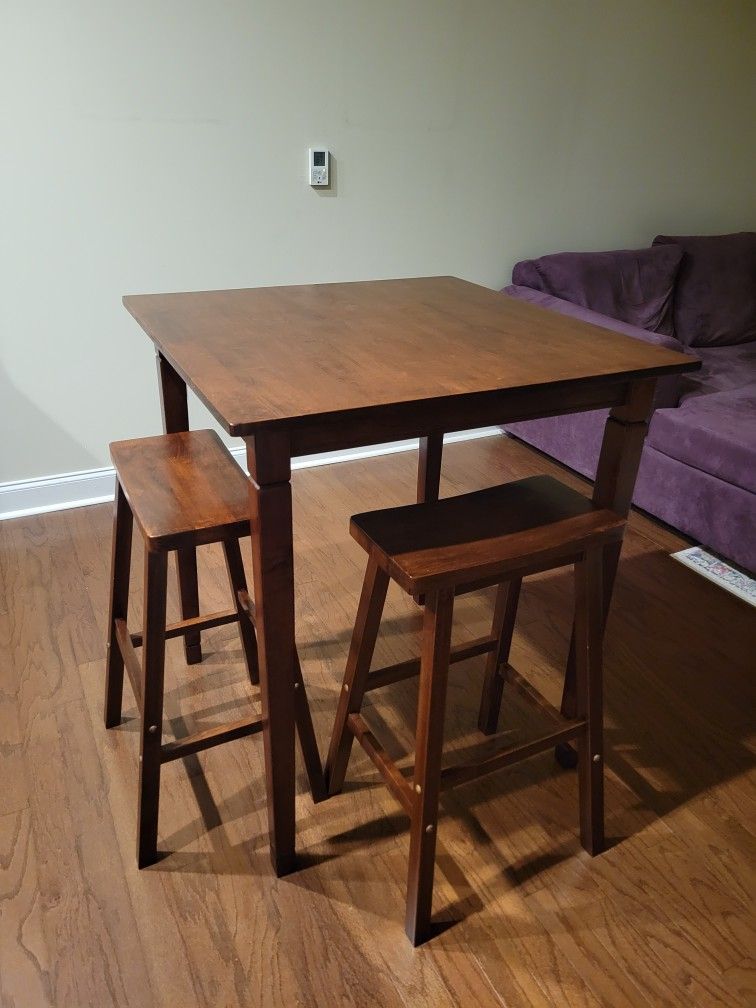 High Square Pub Dining Table & Chairs