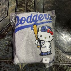 Los Angeles Dodgers x Hello Kitty Hoodie 