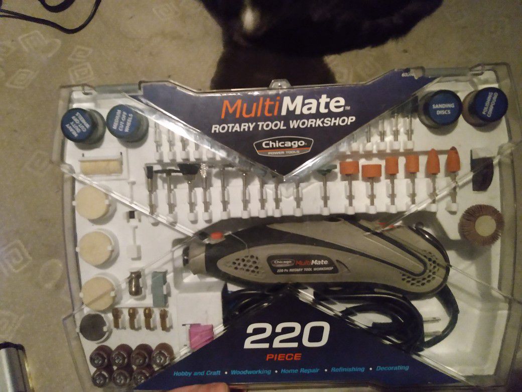 Chicago Multimate Rotary Tool 220 Pieces