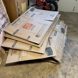 Moving Boxes, Large, Wardrobe And Tv