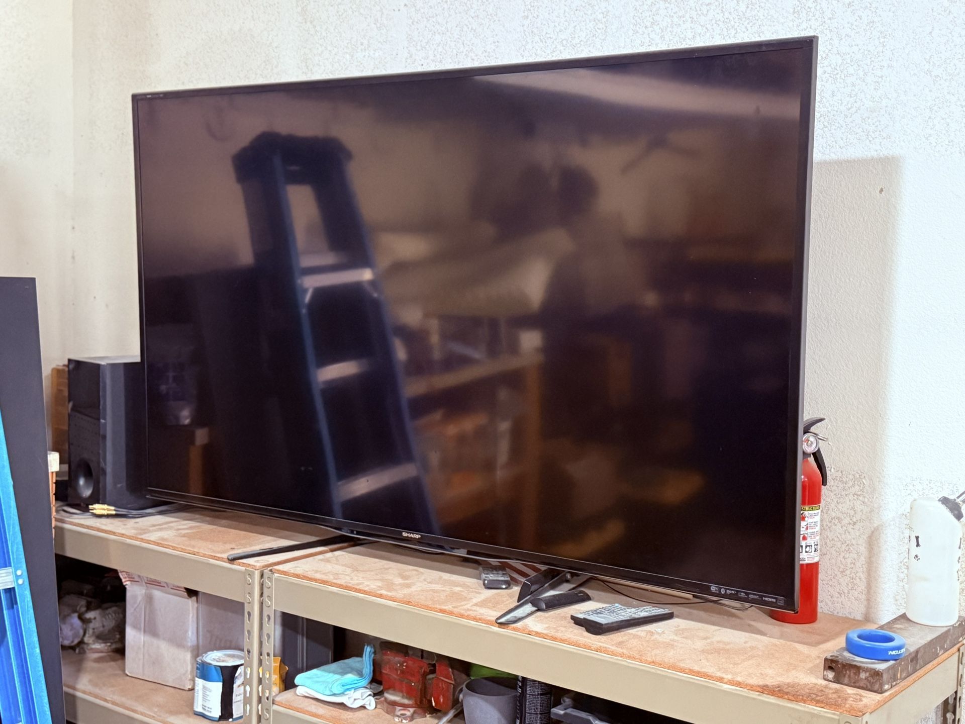 70” Sharp 3D TV with 3D Glasses