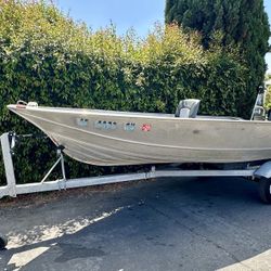 14ft Gregor Aluminum Fishing Boat