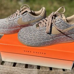 Size 8.5 - Nike Air Force 1 LX United in Victory - Hemp Women’s *WORN ONCE*