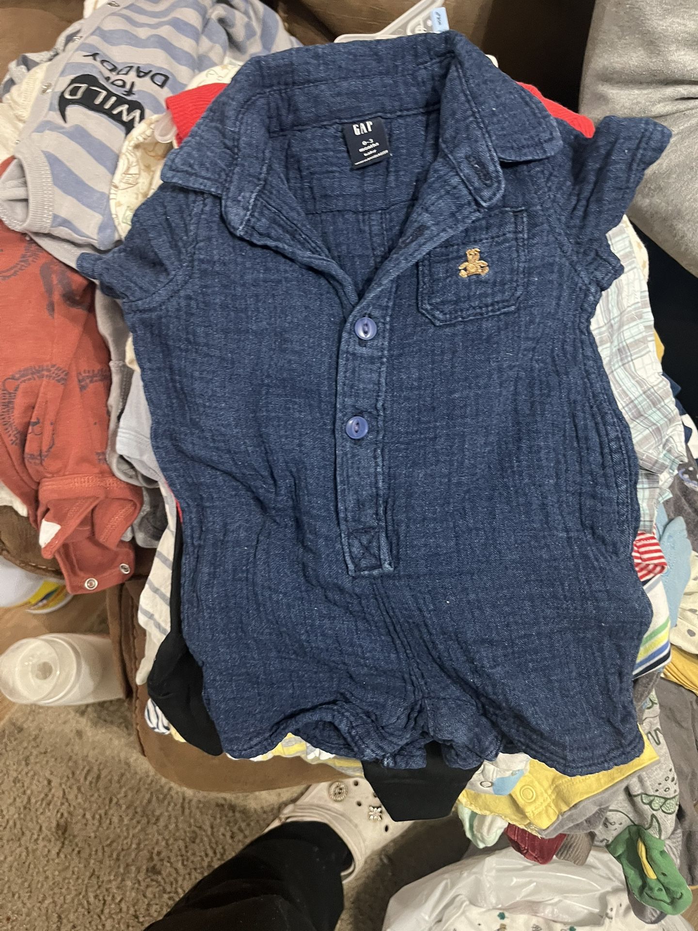 Bag Of Baby Boy Clothing