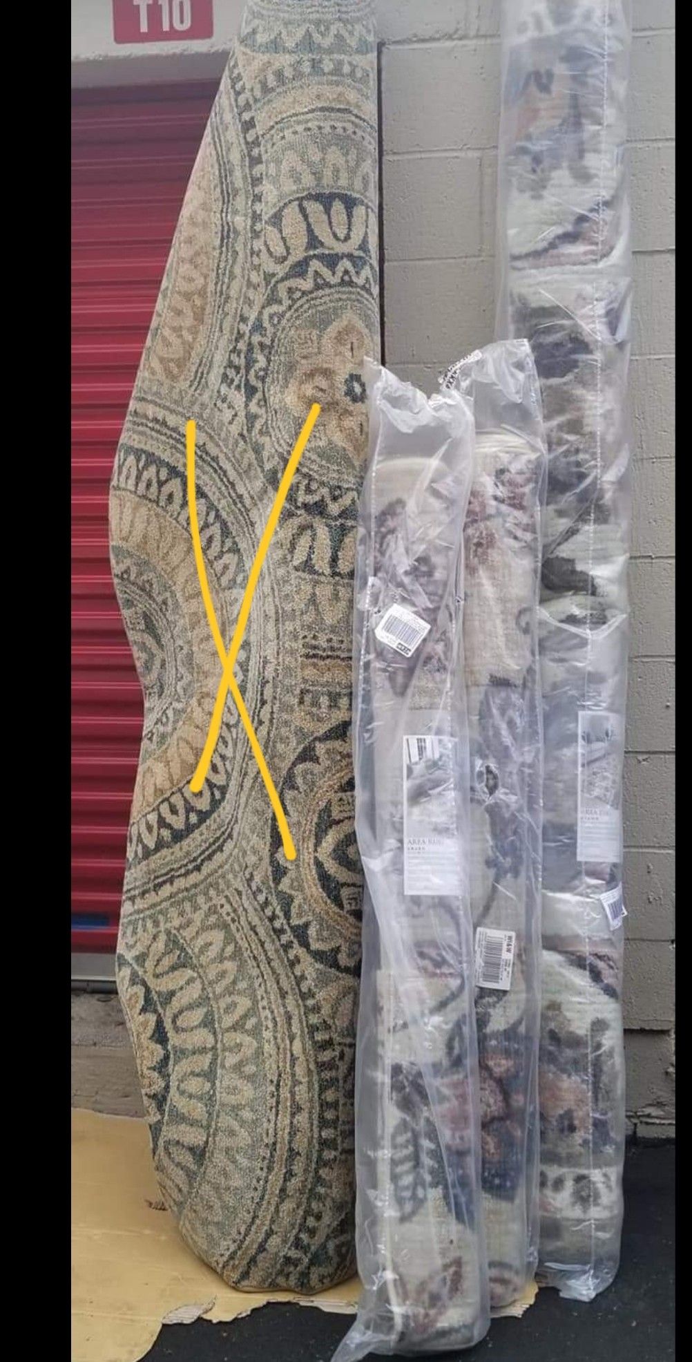 Mohawk Area Rug ( one 8x10 and 2 5x8) New $110 for the big one and $70 each 5x8