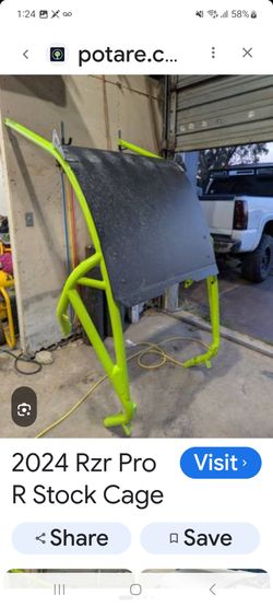 2024 Rzr Pro R Stock Cage