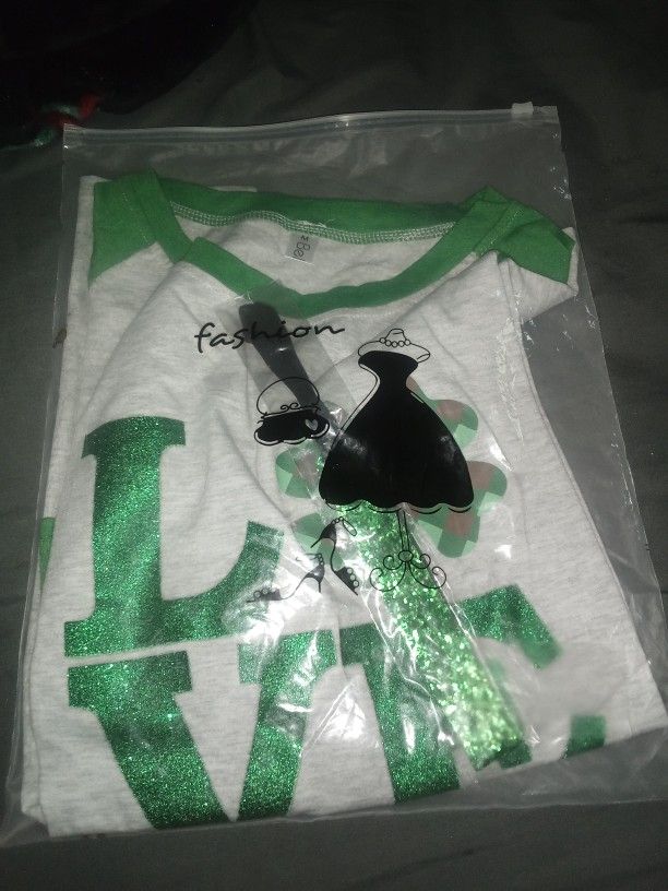  St Patricks Day Shirt Women Green Irish Shamrock Tees Clover Graphic Tops 3/4 Sleeve Baseball Jersey Shirts
