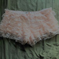 Ruffle Lace Shorts