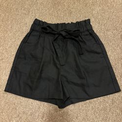 Express High Waist Black Women's Shorts