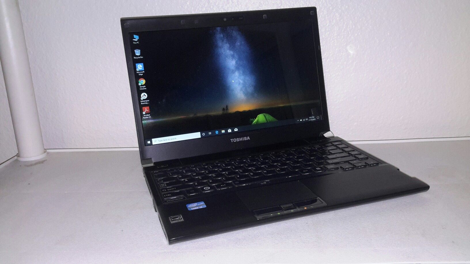 Toshiba Portege R700 13.3" i3 2.27GHz 4GB 128GB SSD Win10 Office2019