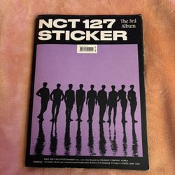 NCT 127 Sticker Album (Purple Ver)