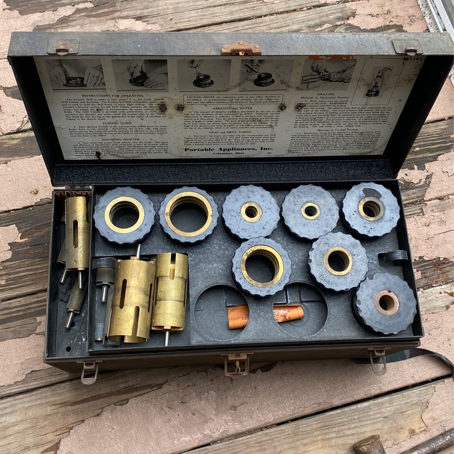 Black And Decker, Antique, Portable, Ceramic Drill