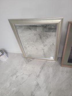 Mirror silver painting see pictures 40.00 each 