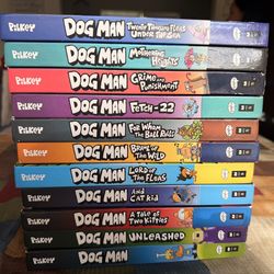 Dog Man series and Cat Kid series