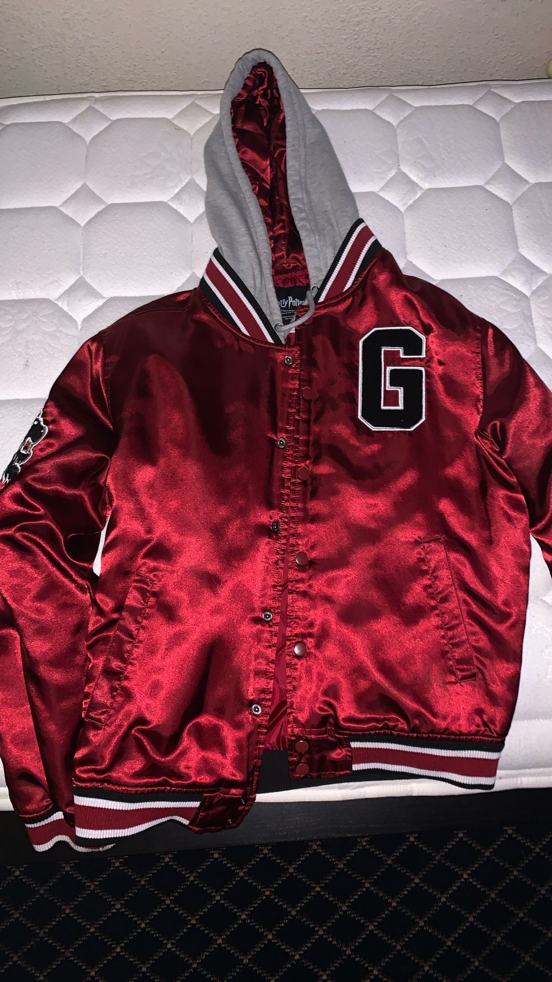 Harry Potter Gryffindor Quidditch Puffer Jacket