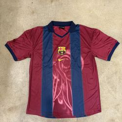 New Travis Scott X FC Barcelona Soccer Futbol Jersey Size L, XL