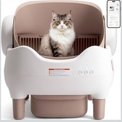 NEW! Self Cleaning Litter Box, Automatic Cat Litter Box with APP Control