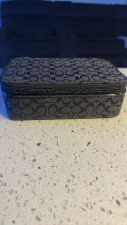 Coach Signature C Black Jewelry Box