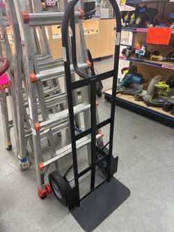 Black Steel Hand Truck Dolly