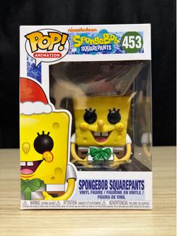 Funko Pop! Vinyl: Nickelodeon SpongeBob SquarePants - SpongeBob SquarePants #453 - Christmas