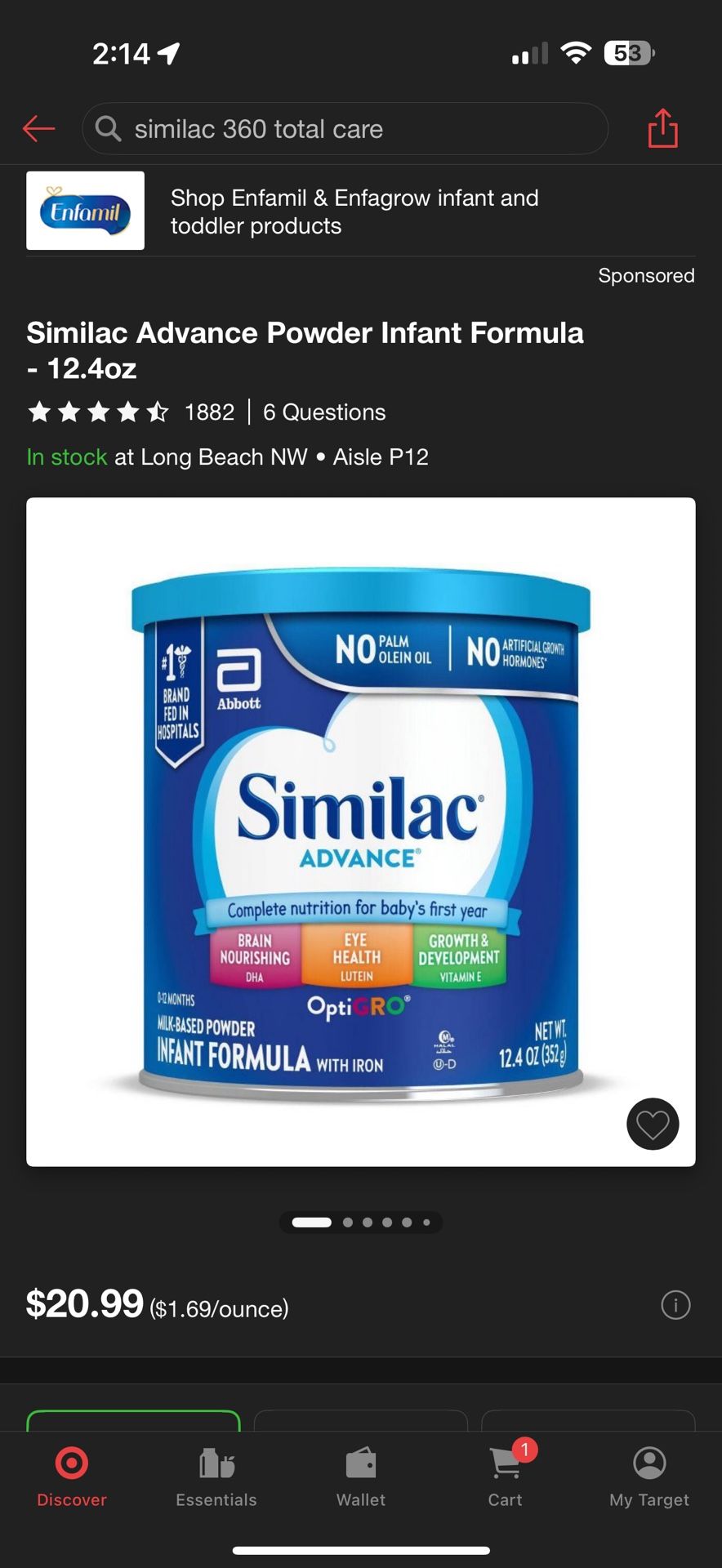 Similac Formula 