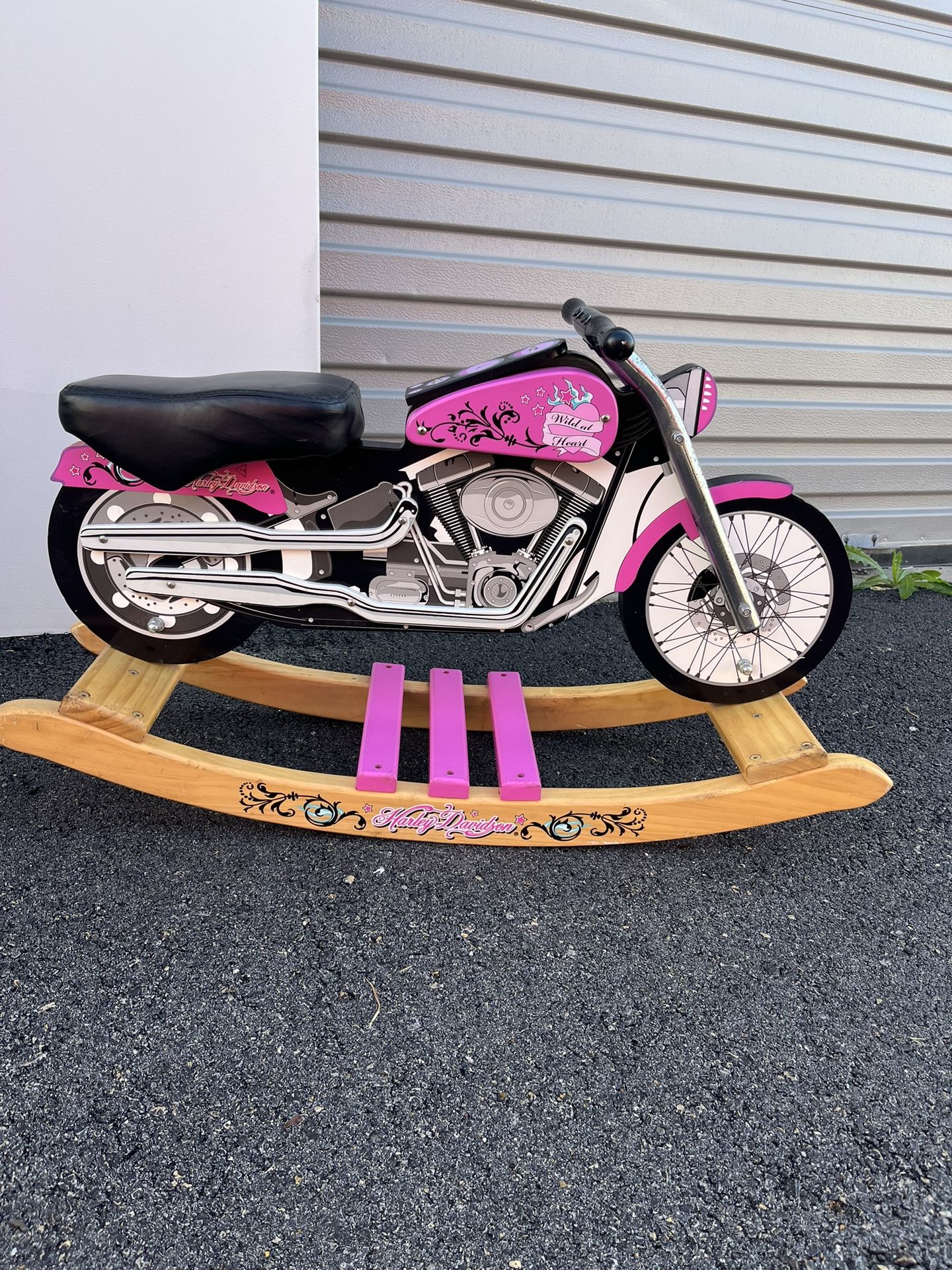 Girls Harley Davidson Rocking Bike