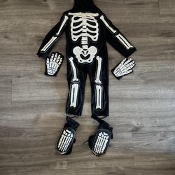 Toddler Skeleton Costume