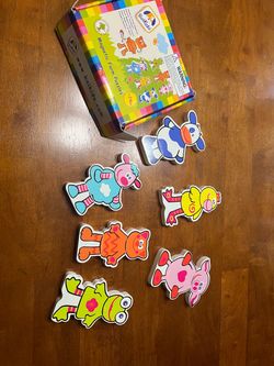Magnetic farm puzzles