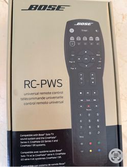 Never used Bose RC-PWS Universal Remote Control