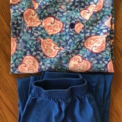 Scrub set - top size S, pants size SP