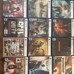Many pS5 Games For Sale