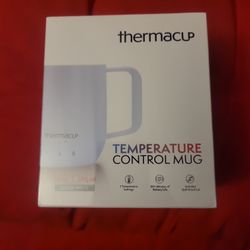 Premium Heated Coffee Mug with 5 Temperature Settings, Industry-Leading Smart Electric Cup, Up to 8-Hour Battery, 12oz with Lid (14oz Total Capacity) 