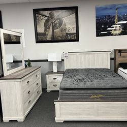 4PC Queen Bedroom Set 🔥SALE🔥