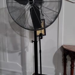 Warehouse 30" Pedestal Fan Oscillating Made By Utilitech 120v