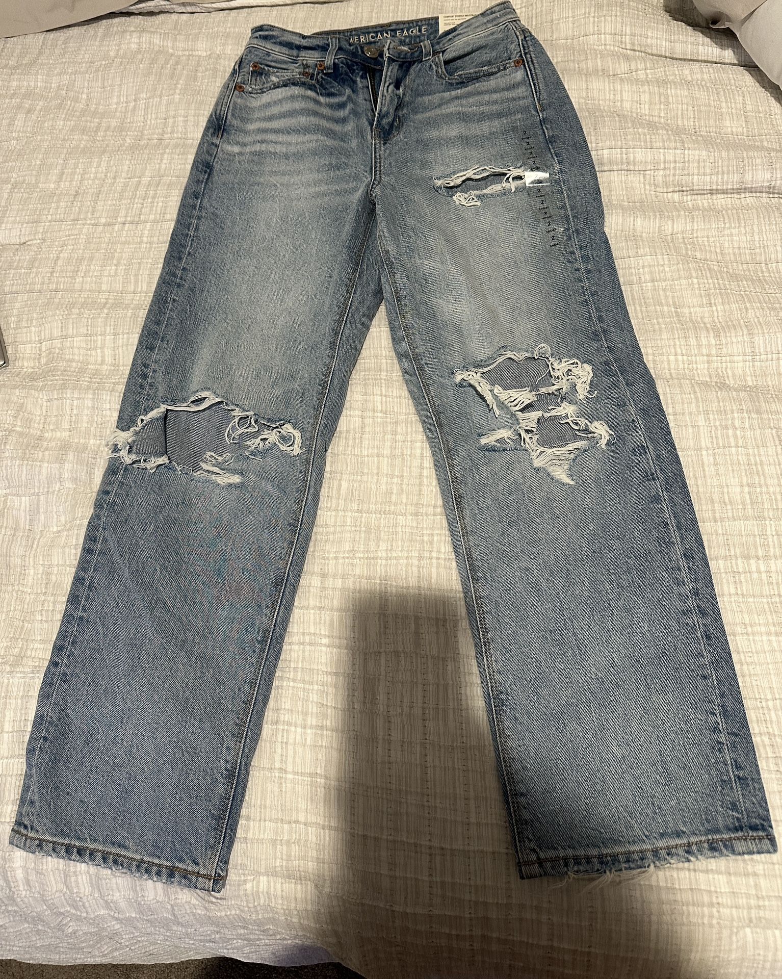 American Eagle Outfitters High Rise Blue Jeans