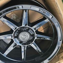 4 NEW ICON Wheels 20x10  6x135 