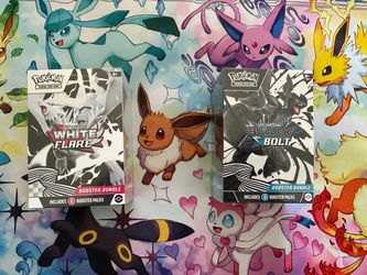 Pokémon Scarlet & Violet White Flare & Black Bolt Booster Bundles