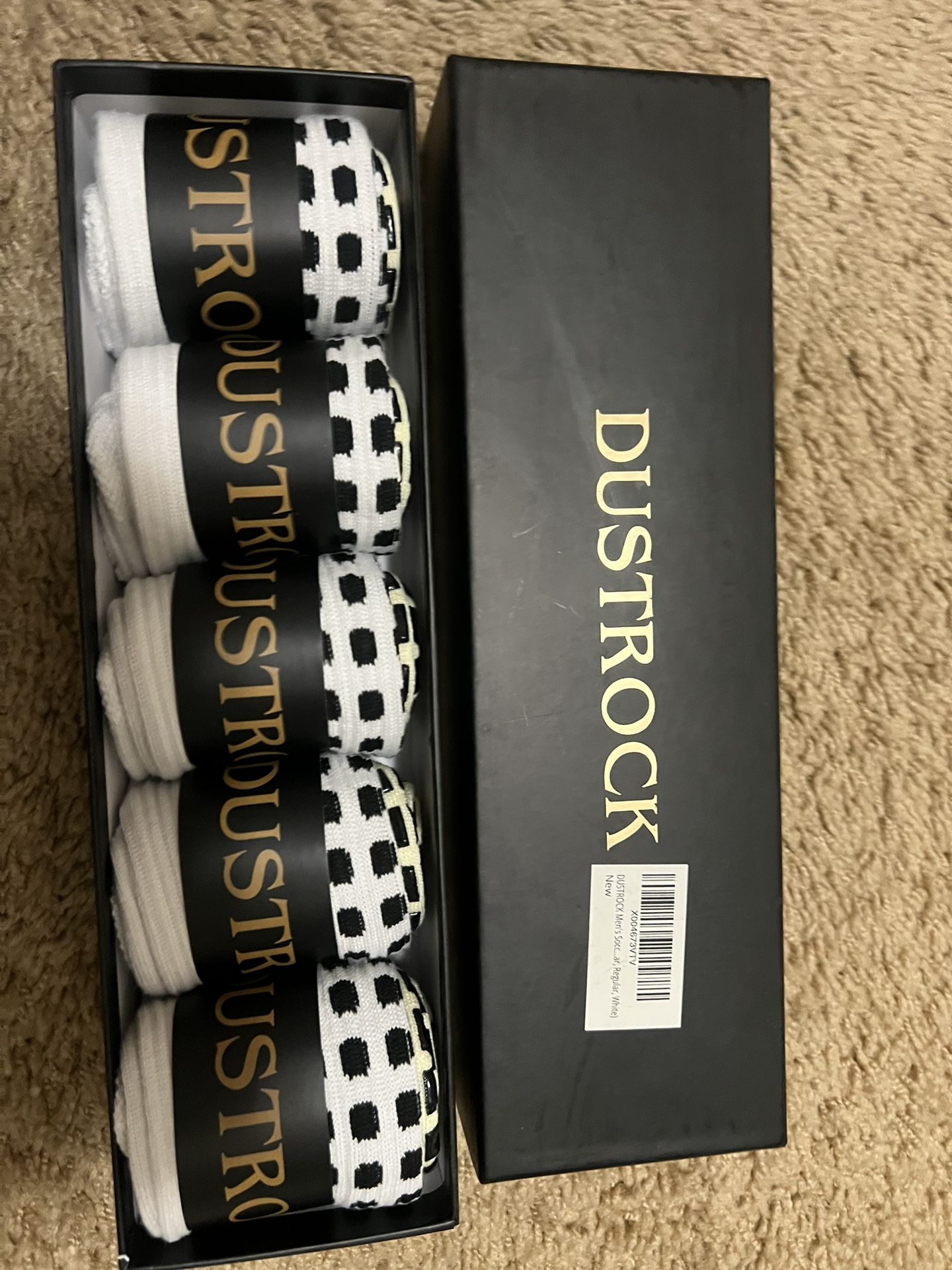  5 Pairs Men's Soccer Socks Anti Slip Non Slip