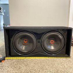 12’ Quantum Subwoofer & Box