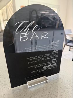 Bar sign