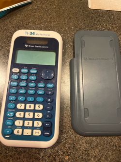 Texas Instruments-34 multi view calculator