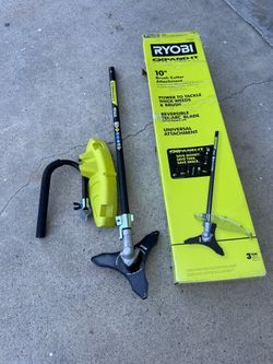 RYOBI Expand-It Brush-Cutter Trimmer Attachment