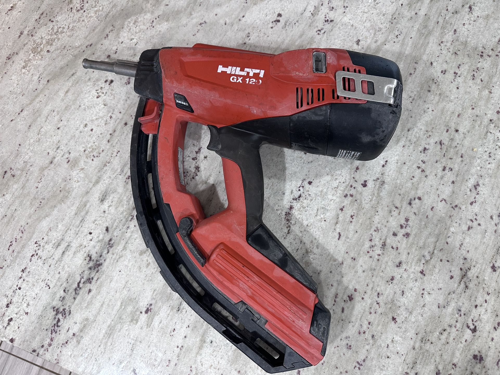 Hilti GX-120 Automatic Gas Actuated Nail Gun Fastening Tool 