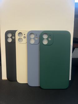 iPhone Soft Silicone Case - 4 Pack