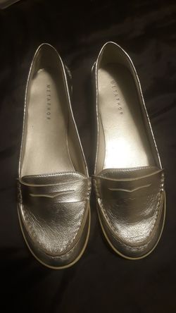 Metaphor Silver Loafers