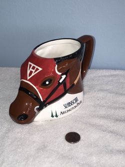 Arlington Park in Arlington Heights race track seabiscuit ceramic coffee mug