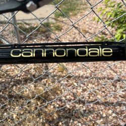 Cannondale Black Lightning 